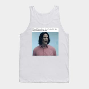 Keanu Snape: 50 Points from Gryffindor Tank Top